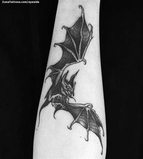 tatuajes de murciélago|Tatuajes de Murciélago .